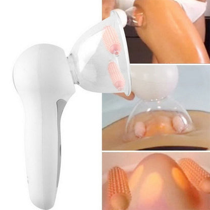 SkinSculpt Anti-Cellulit Massageapparat – Vakuum & Rullmassage för Slätare Hud | För Ben, Lår, Mage & Armar