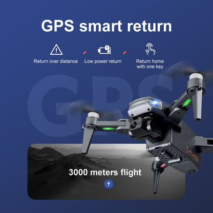 RG106 Pro 8K GPS-Drohne med Dubbelkamera och 3-Axlig Gimbal – Borstlös Motor, 28 Minuters Flygtid