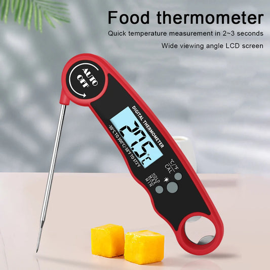 Digital Matlagningstermometer – Snabb, Exakt och Vattentålig för Kök, Grill & BBQ