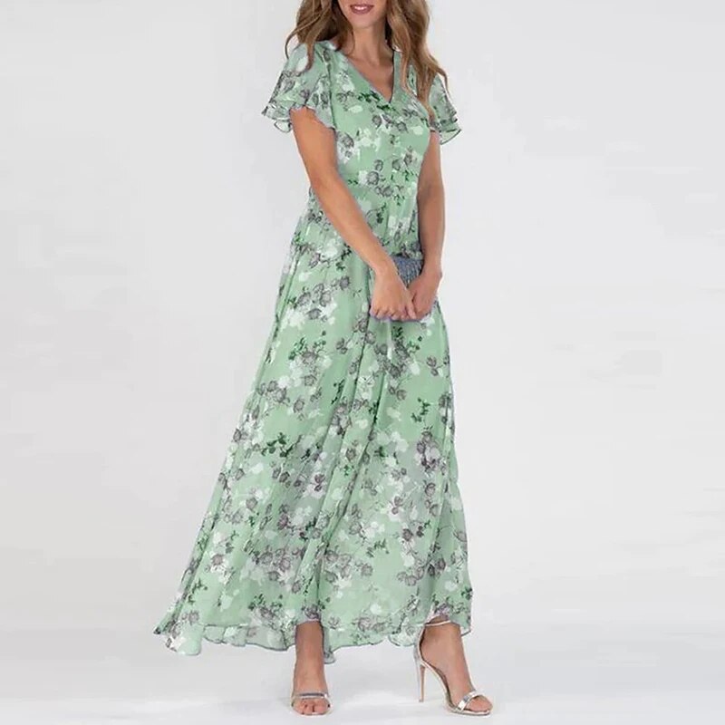 Färgstark och Elegant Klänning för Unik Stil – Perfekt för Alla Tillfällen