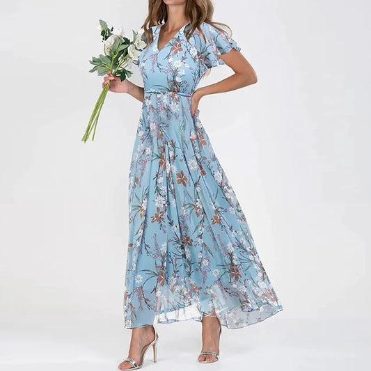 Färgstark och Elegant Klänning för Unik Stil – Perfekt för Alla Tillfällen