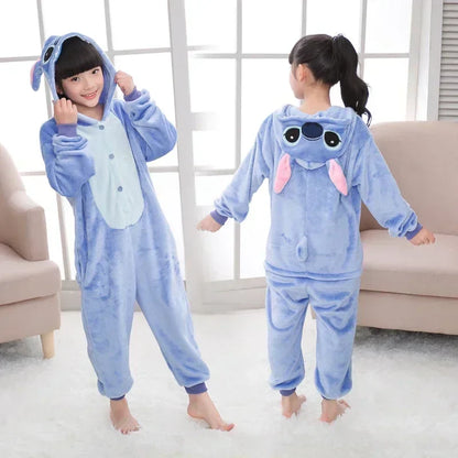 Stitch Pyjamasdräkt för Barn – Mjuk, Mysig och Perfekt för Sömn & Lek
