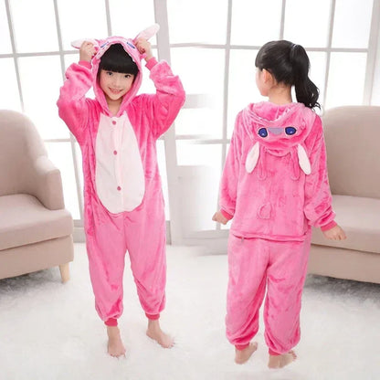 Stitch Pyjamasdräkt för Barn – Mjuk, Mysig och Perfekt för Sömn & Lek