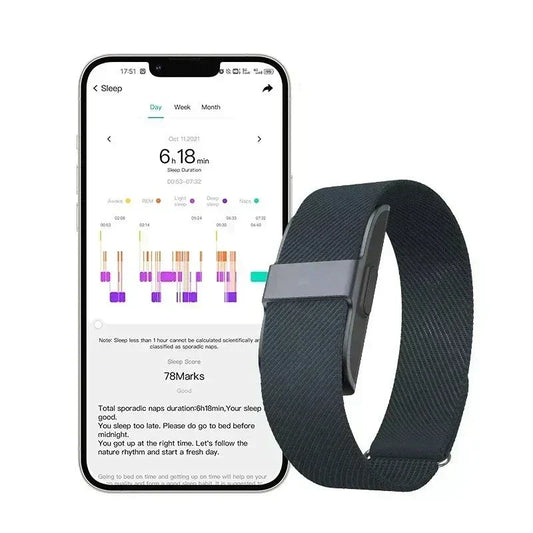 Smart aktivitetsarmband med hälsoövervakning och IP68 – över 50 sportlägen