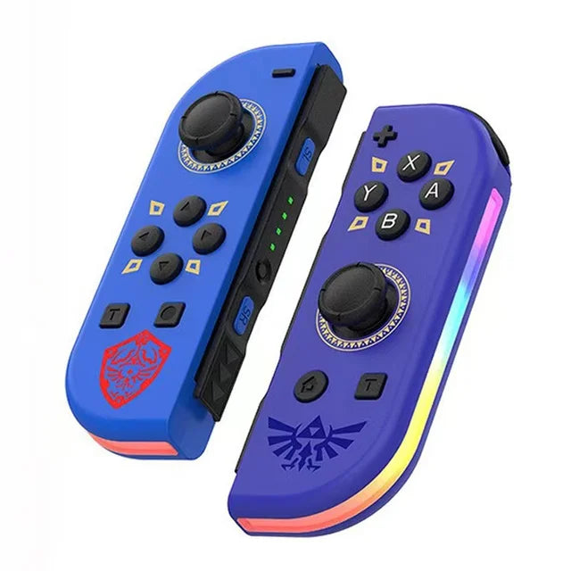 Trådlös Spelkontroll med Dynamisk Vibration och Anpassningsbar RGB-Belysning