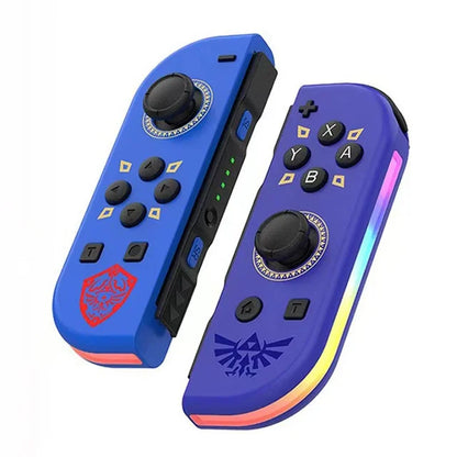 Trådlös Spelkontroll med Dynamisk Vibration och Anpassningsbar RGB-Belysning