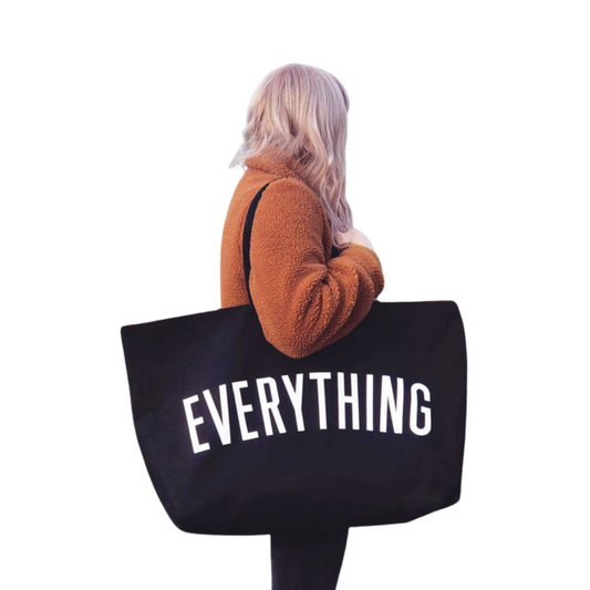 Ekologisk Tote Bag "Everything" – Miljövänlig Vardagsväska med Stil och Funktion