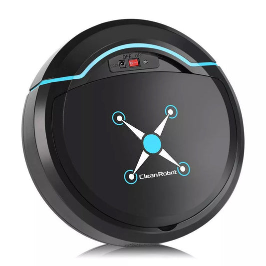 Automatisk Robotdammsugare med 3-i-1 Funktion – Sopar, Dammsuger & Moppar med Smart Navigering