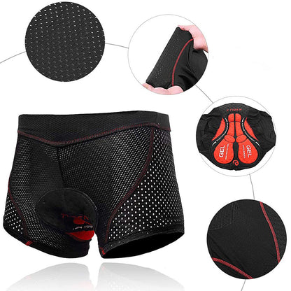 Andningsbara 5D Gel Cykelshorts för Män – Maximal Komfort och Prestanda vid Varje Tur