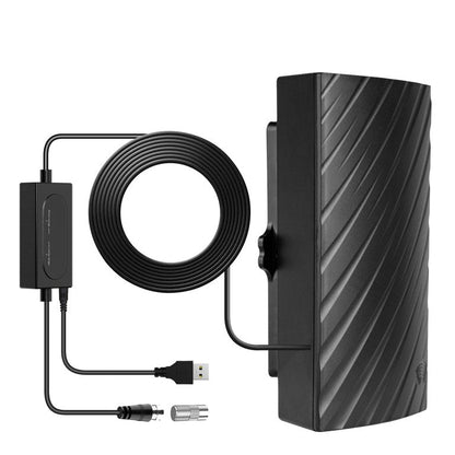 Långdistans HDTV Antenn för Inomhusbruk – 600 Miles Räckvidd, 4K/1080P-kompatibel med 5m Koaxialkabel