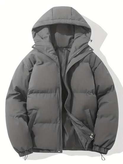 Vinterjacka med Huva – Vattentät & Varm Jacka för Kallt Väder i Oversize Stil | S–3XL