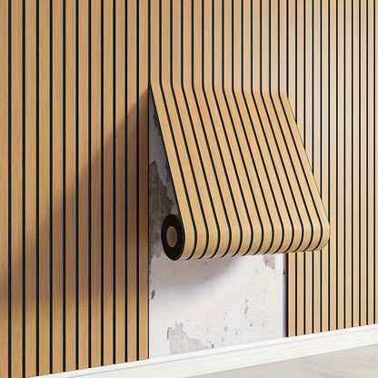 WoodDesign Panels – Självhäftande 3D Väggpaneler i Trälook | Snabb Förvandling för Hem & Inredning