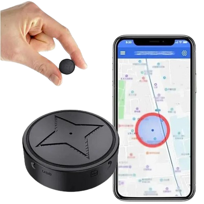 Mini GPS-spårare med Mikro – Säkerhet och Spårning i Realtid