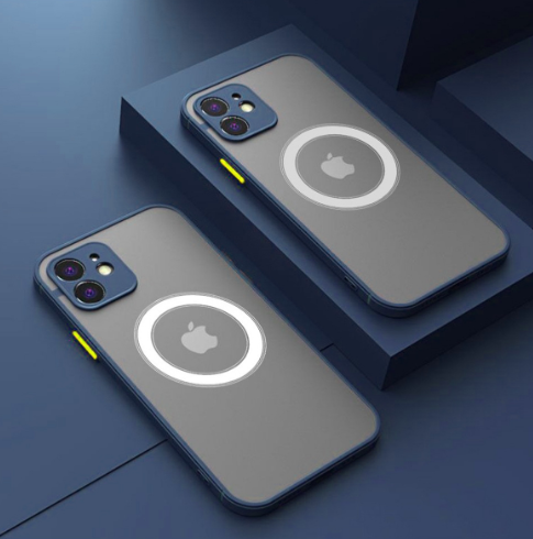 iPhone MagSafe Kompatibelt Skal – Militärklassad Allroundskydd med Premiumdesign