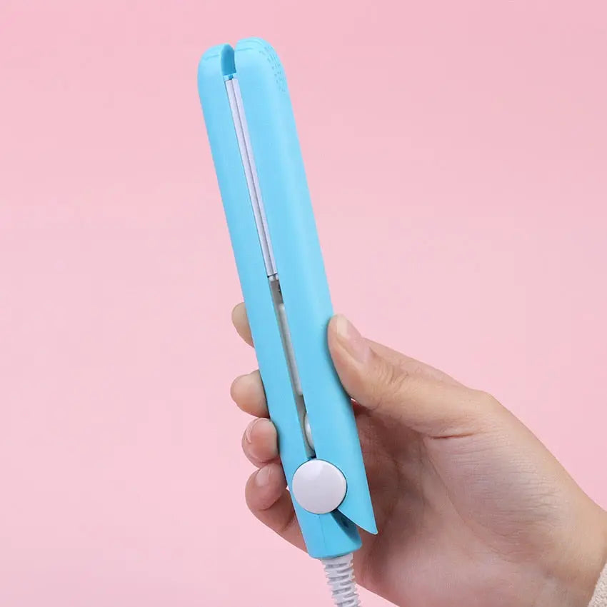 Mini Locktång - Kompakt Hårstyler för Perfekta Lockar Var Som Helst