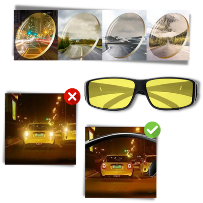 Nattkörningsglasögon - Förbättra din nattsyn och körsäkerhet med bländningsreducerande teknik