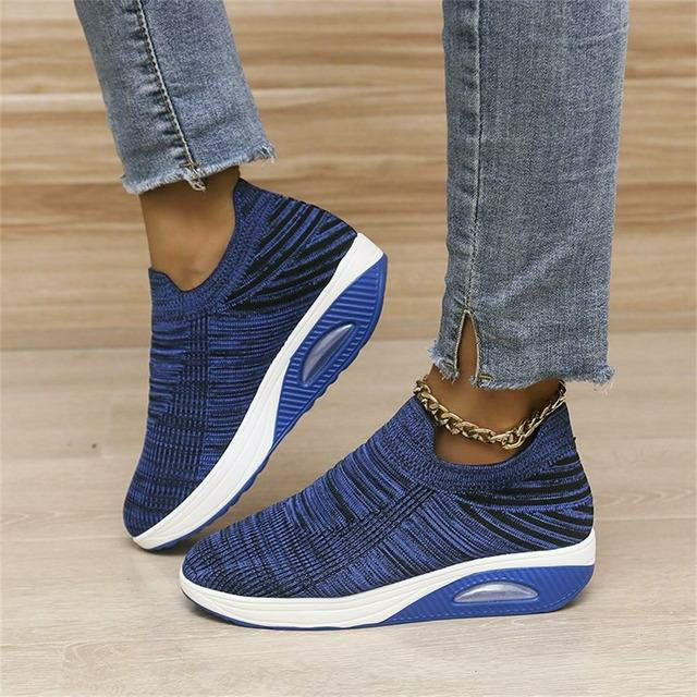 Lila slip-on sneakers för dam – Bekväma och sportiga vardagsskor