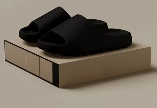 Ultra Bekväma Chunky Slides – Ergonomiska Tofflor med Tjock Sula för Inomhus & Utomhus | Vattentåliga & Halkfria