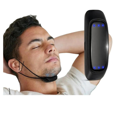 Smart Antisnarkningsenhet med Muskelstimulering – Tystare Sömn & Förbättrad Andning med Vibrationsimpulser
