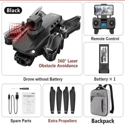 RG106 Pro 8K GPS-Drohne med Dubbelkamera och 3-Axlig Gimbal – Borstlös Motor, 28 Minuters Flygtid