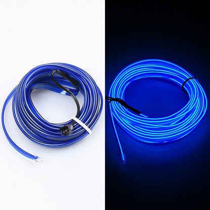 Flexibel LED-ljusband med neon-effekt – USB-driven dekorbelysning för bil, rum eller fest